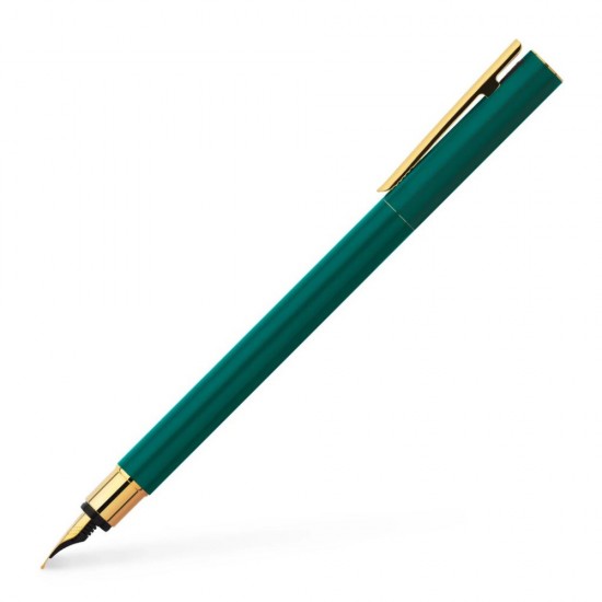 Stilou Neo Slim Verde Forest Gold F Faber-castell