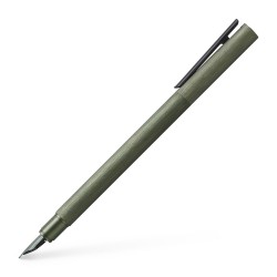 Stilou Neo Slim Aluminium Verde F Faber-castell