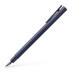 Stilou Neo Slim Aluminium Albastru F Faber-castell