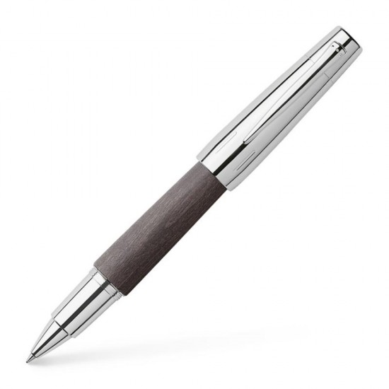 Roller E-motion Pearwood Negru Faber-castell