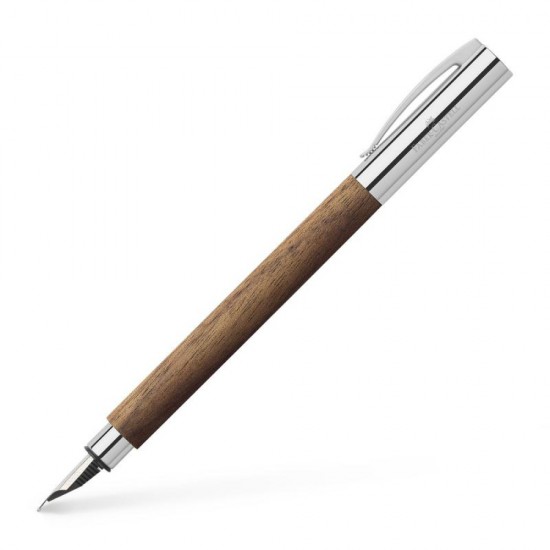 Stilou Ambition Walnut Wood F Faber-castell