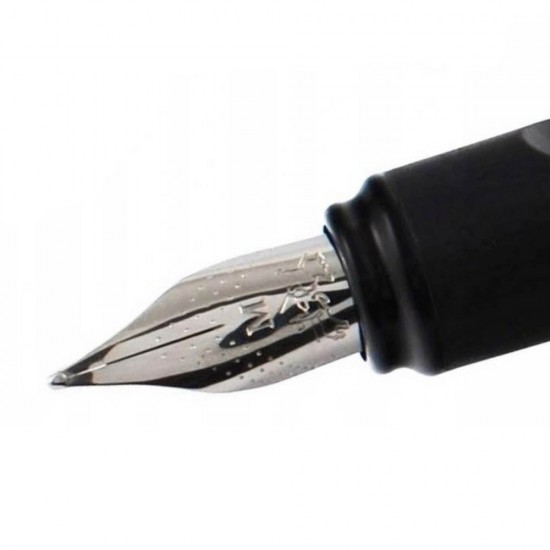 Stilou Scolar Faber-Castell, Albastru, Penita Otel, Grip Cauciucat, 6 Patroane de Cerneala Incluse, Stilou Elevi, Stilouri Elevi, Stilou Scoala, Stilouri Scoala, Stilouri Scolare, Stilouri de Scris, Stilouri cu Patroane, Stilouri cu Mina, Stilou cu Mina