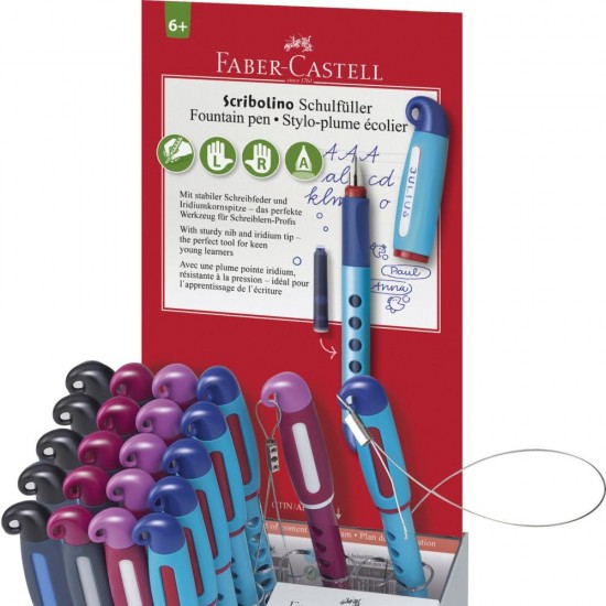 DISPLAY 20+2 BUC STILOU SCOLAR FABER-CASTELL
