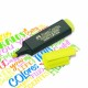 Textmarker 1548 Faber-Castell, Galben, Evidentiator Faber-Castell, Evidentiator 1548, Evidentiatoare Faber-Castell, Markere Faber-Castell, Textmarkere Faber-Castell, Highlighter