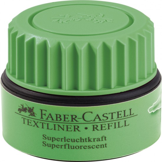 Refill Textmarker Verde 1549 Faber-castell