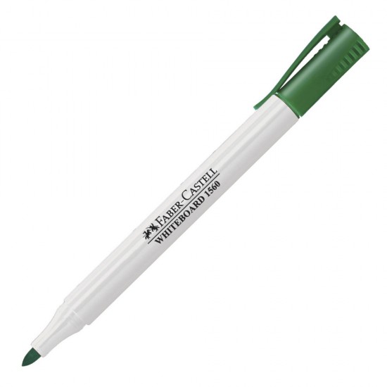 Marker Whiteboard Verde Slim 1560 Faber-castell