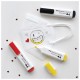 Marker Textil Rosu Faber-Castell, Varf Tesit 1-5 mm, Markere Textile Rosii, Markere Textile Faber Castell, Market Textil cu Varf Tesit, Marker Personalizare Textile, Markere Personalizare Imbracaminte, Markere Permanente pentru Haine