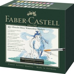 Set 30 Markere Solubile Albrecht Durer Faber-castell