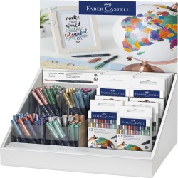 Display 240 Buc Marker Metallics Faber-castell