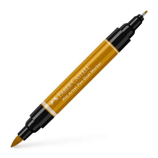 Pitt Artist Pen Dual Marker Auriu Verzui 268 Faber-castell