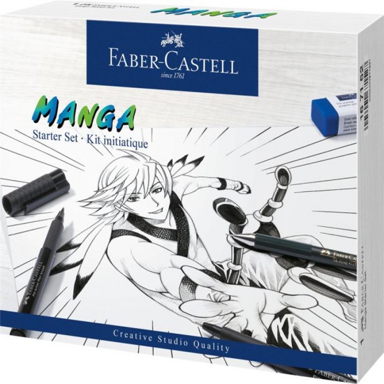 Pitt Artist Pen Manga Starter Set Faber-castell