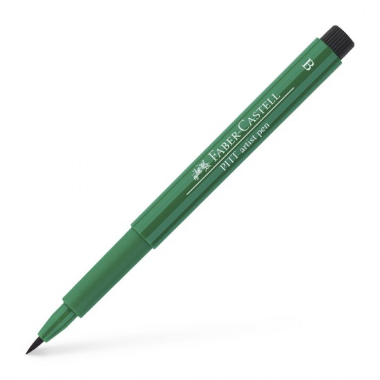 Pitt Artist Pen Brush Verde Inchis Faber-castell