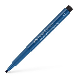 Pitt Artist Pen Caligrafic Albastru Indian Faber-castell