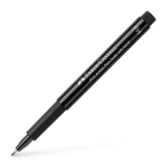 Pitt Artist Pen Fude Hard Fh Negru Faber-castell