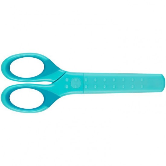 FOARFECA SCOLARA CU PROTECTIE GRIP TURCOAZ FABER-CASTELL