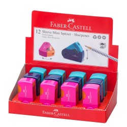 ASCUTITOARE PLASTIC SIMPLA SLEEVE-MINI TREND 2019 FABER-CASTELL
