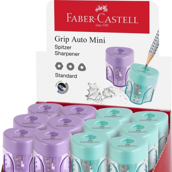 ASCUTITOARE PLASTIC SIMPLA GRIP TREND 2019 FABER-CASTELL