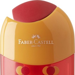 ASCUTITOARE CU RADIERA TWO TONE CUL ASORTATE FABER-CASTELL