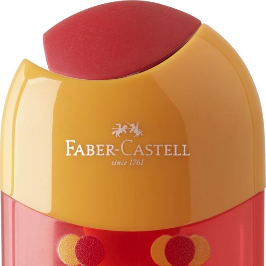 ASCUTITOARE CU RADIERA TWO TONE CUL ASORTATE FABER-CASTELL