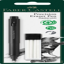 Radiera Creion Precision + Rezerve Faber-castell