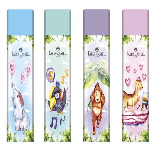 Radiera Creion Happy Jungle