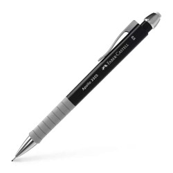 Creion Mecanic Apollo Faber-Castell, Mina 0.5 mm, Negru, Creioane Mecanice, Creioane Faber-Castell, Creion cu Mina, Creioane cu Mina, Creioane Mina 0.5 mm, Creion Mina 0.5 mm, Creion Tip Mecanic, Creion Faber-Castell, Creion Tip Pix, Creion Pix
