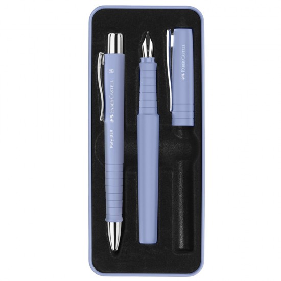 Set Stilou B + Pix Xb Poly Lila Faber-castell