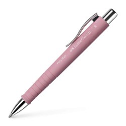 Pix cu Mecanism si Grip Faber-Castell Poly Ball 2020, Mina XB, Rose, Pixuri cu Mecanism, Pix Faber-Castell, Pixuri Faber-Castell, Pixuri Scriere, Pix Scriere, Pix Elevi, Pix Studenti, Pixuri Elevi, Pixuri Studenti, Pix Albastru, Pixuri Albastre