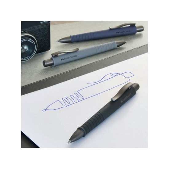 Pix cu Mecanism Faber-Castell Poly Ball XB Urban, Gri Piatra, Pixuri cu Mecanism, Pix Faber-Castell, Pixuri Faber-Castell, Pixuri Scriere, Pix Scriere, Pix Elevi, Pix Studenti, Pixuri Elevi, Pixuri Studenti, Pix Albastru, Pixuri Albastre