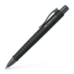 Pix cu Mecanism si Grip Faber-Castell Poly Ball, Mina XB, Negru, Pixuri cu Mecanism, Pix Faber-Castell, Pixuri Faber-Castell, Pixuri Scriere, Pix Scriere, Pix Elevi, Pix Studenti, Pixuri Elevi, Pixuri Studenti, Pix Albastru, Pixuri Albastre