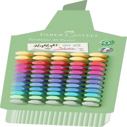 Display 60 Buc Textmarker Pastel 1546 Faber-castell