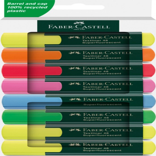 Textmarker Set 8 Cutie Carton 1548 2024 Faber-castell