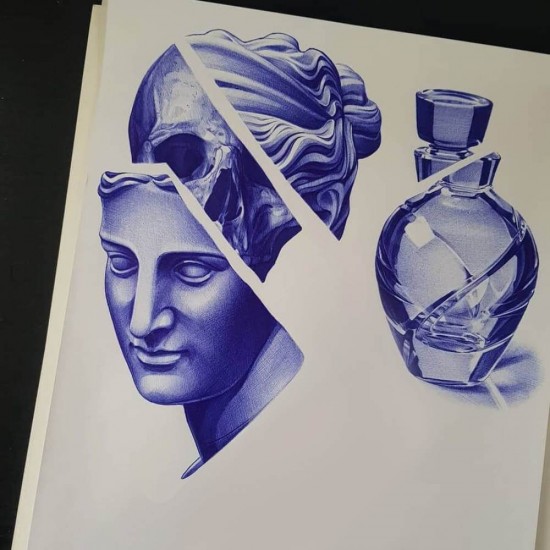 Pix Albastru de Unica Folosinta Faber-Castell Trilux 032M, Pix Clasic, Pixuri Clasice, Pixuri Albastre, Pix Faber-Castell, Pix cu Bila, Pix cu Pasta Albastra, Pixuri Faber-Castell, Pixuri Scriere, Pix Scriere, Pix Cerneala Albastra