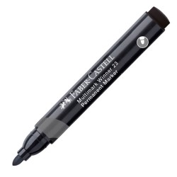 Marker Permanent Negru Varf Rotund Multimark Winner 23 Faber-castell