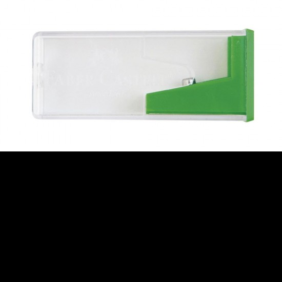 ASCUTITOARE PLASTIC CU CONTAINER CULORI STANDARD FABER-CASTELL