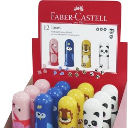 ASCUTITOARE SIMPLA CU RADIERA ANIMALE FABER-CASTELL