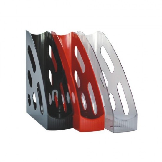 Suport Documente Plastic Negru Economic Flaro