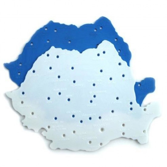 Sablon Harta Romaniei Mare Flaro