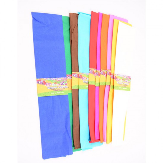 Hartie Creponata 10 Culori/set Colour Kids Pigna