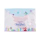 Mapa din Plastic cu Buton A4 pentru Fete, Model Frozen, Culoare Multicolor