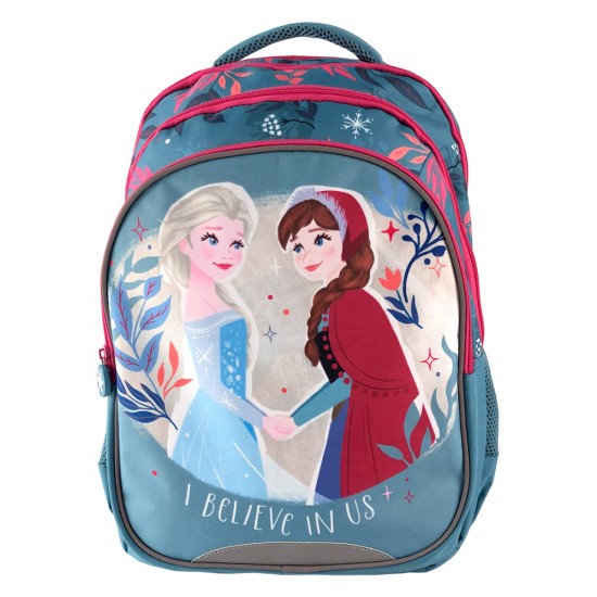 Ghiozdan Clasele I-iv Frozen Abastru Pal Pigna