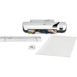 Set Craft Gbc 4 In 1 Alb,laminator A4 Inspire+, Trimmer, Rounder, Folii Laminare A4