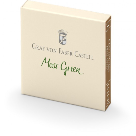 Cartuse Cerneala Mici Verzi 6 Buc/cutie Graf Von Faber-castel