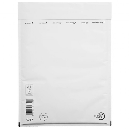 Plic Perna Aer G/17 Ext-250*350mm/int-230*340mm Alb 100/c Gpv