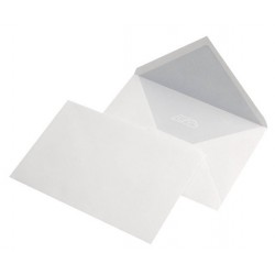 Plic C6 Gumat 70g 114*162mm Clapa V Alb 1000/c Gpv