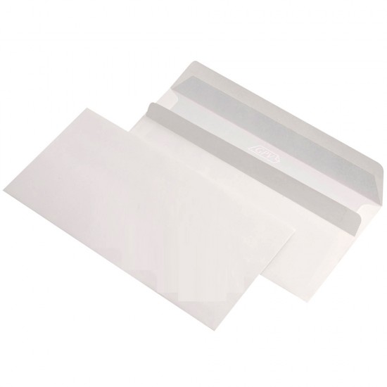 Plic Dl Autoad 80g 110*220mm Alb 1000/c Gpv