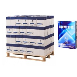 Hartie Copiator Snow Lotus, Format A4, Gramaj 70 g/mÂ², 500 Coli/Top, 320 Top/Palet