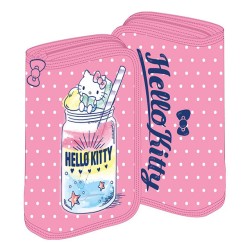 Penar Neechipat 1 Fermoar 2 Extensii Hello Kitty Roz Dots Pigna