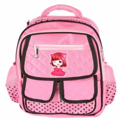 Ghiozdan Clasa 0 4 Compartimente Roz Pigna