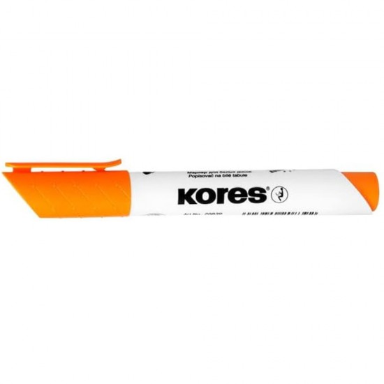 Marker Whiteboard Portocaliu 3mm Kores